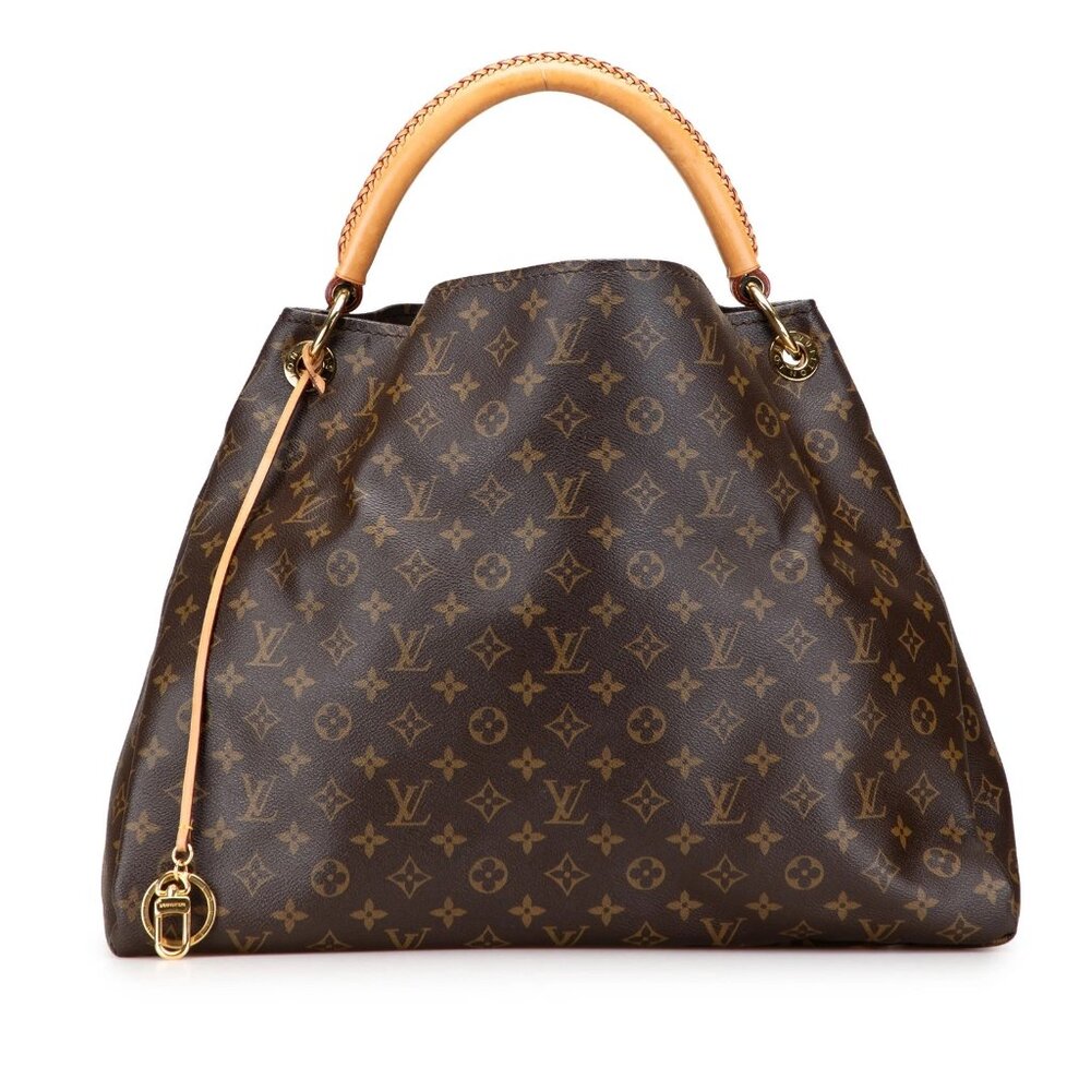 Louis Vuitton Monogram Artsy MM Brown Canvas Hobo Bag